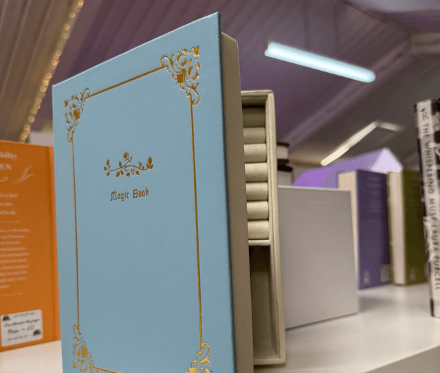 Blue Book Jewellery case 