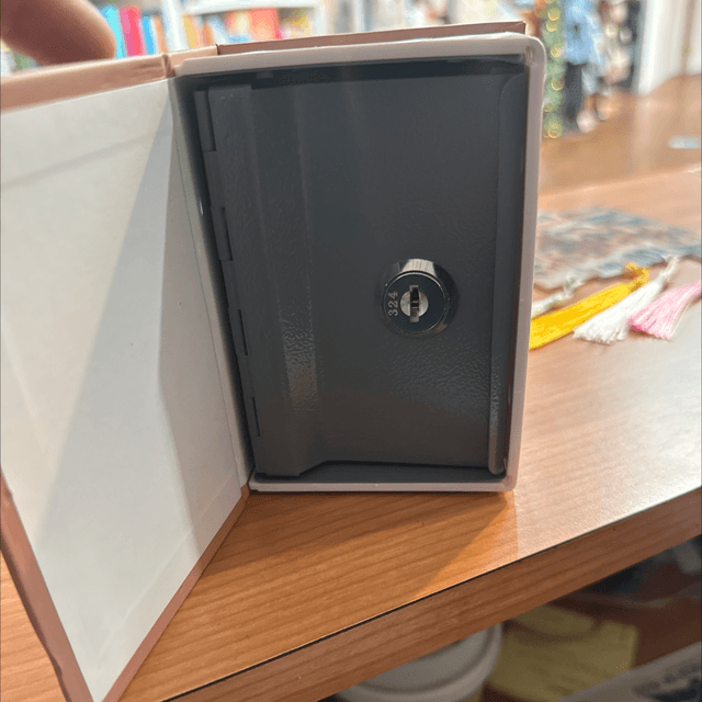 Book safe/money box small
