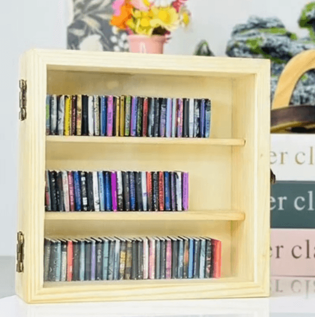 Anxiety Bookshelf & Mini Books 