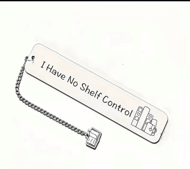 I have no shelf control bookmark 