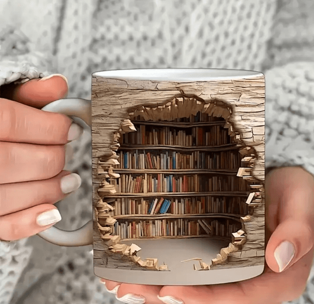 Cave Bookshelf Cup