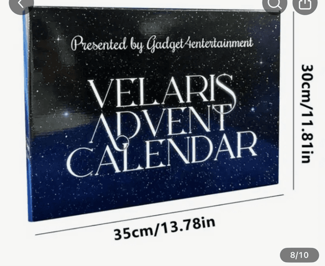  Velaris 12 day Advent Calender