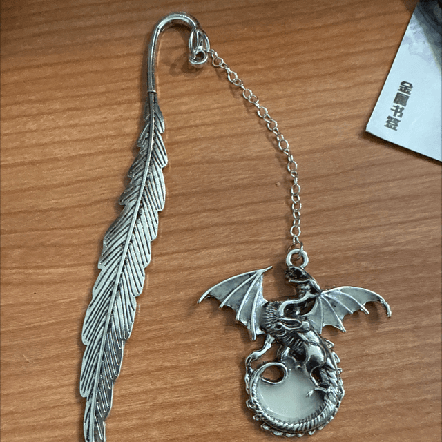 Feather &amp; Dragon Bookmark