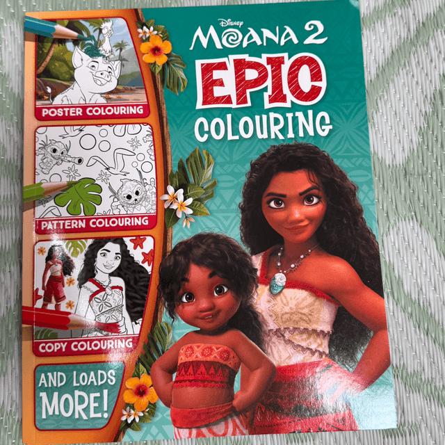Moana Colouring Book