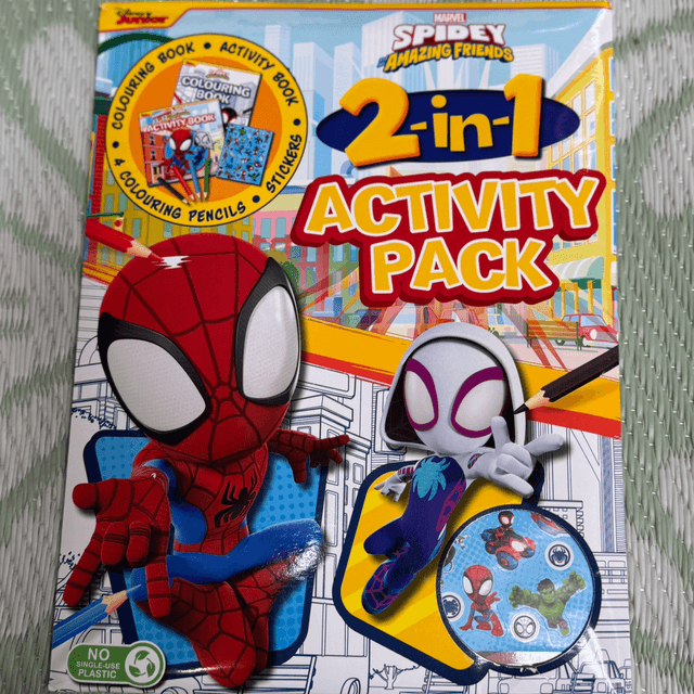 Spiderman Activity Pack