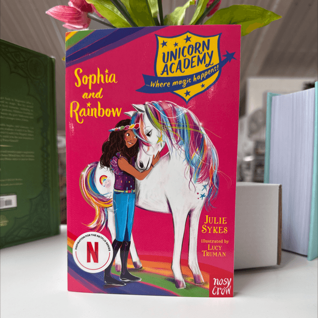Sophia and rainbow 