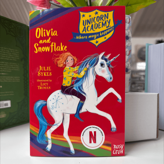 Olivia and snowflake 