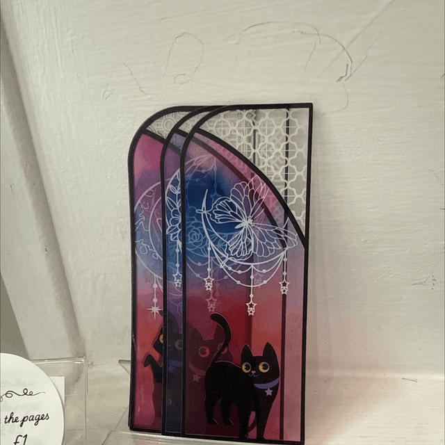 Cat bookmark 
